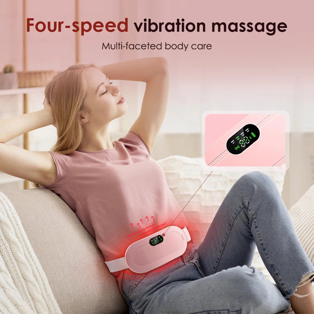 Veltro Glow — Vibration Warming Belt for Period Pain