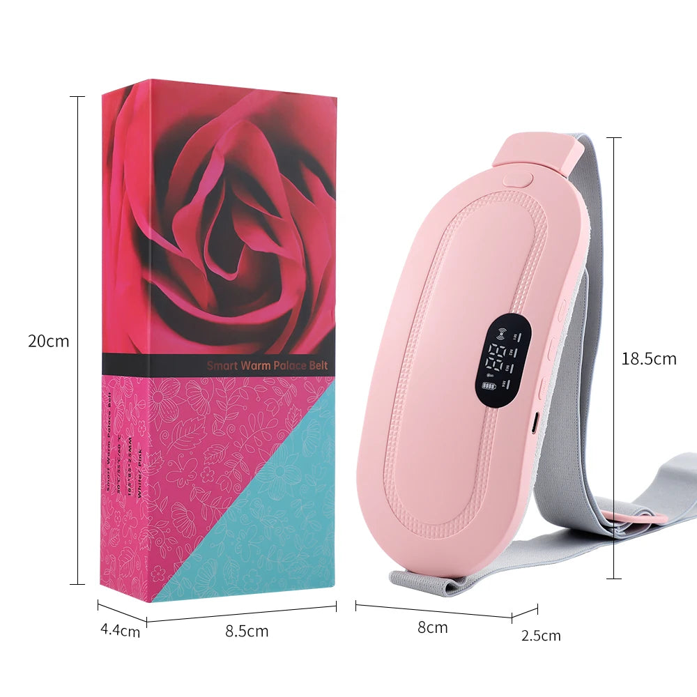 Veltro Ease — Electric Heating Pad & Vibration Massager for Cramps
