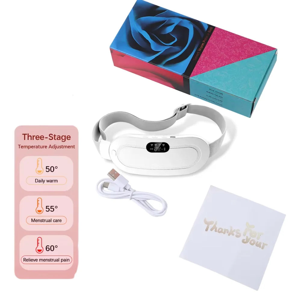 Veltro Ease — Electric Heating Pad & Vibration Massager for Cramps