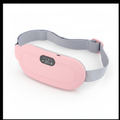 Veltro Ease pink heating belt with digital display and grey strap