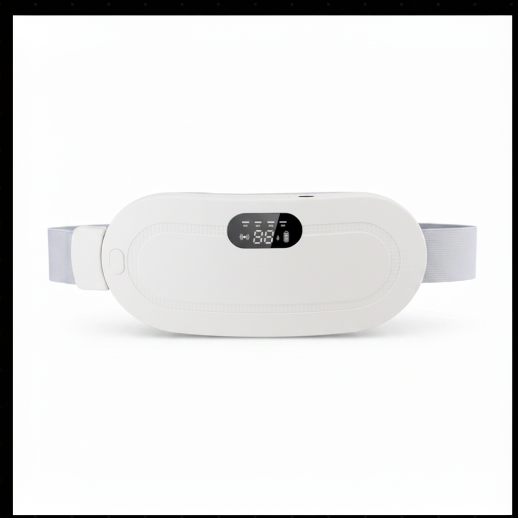 Veltro Ease — Electric Heating Pad & Vibration Massager for Cramps
